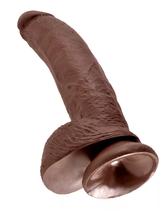 King Cock Suction Cup Dildo With Balls