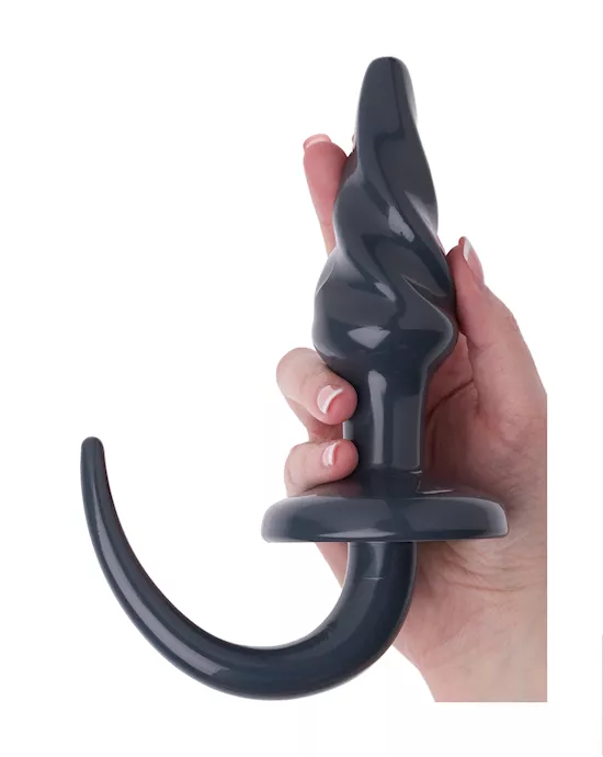 No11-ButtPlug-6Inch-Black