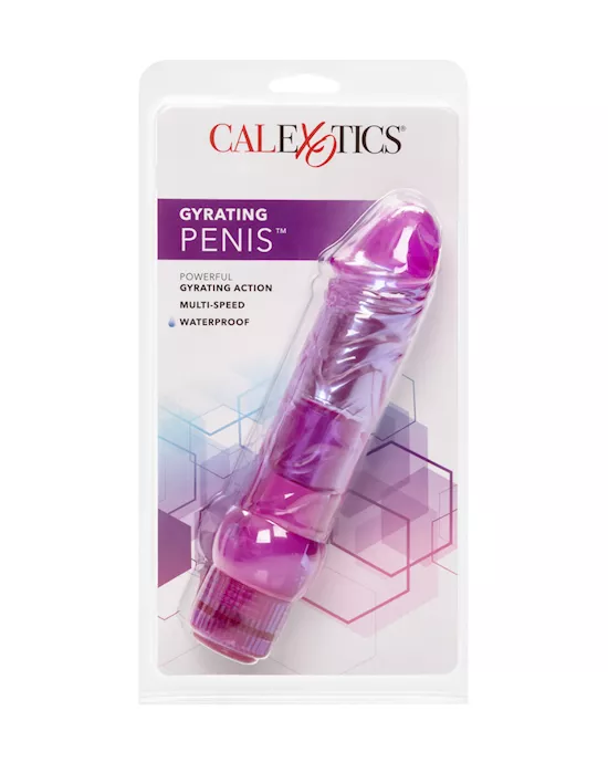 Waterproof Crystalessence Gyrating Penis