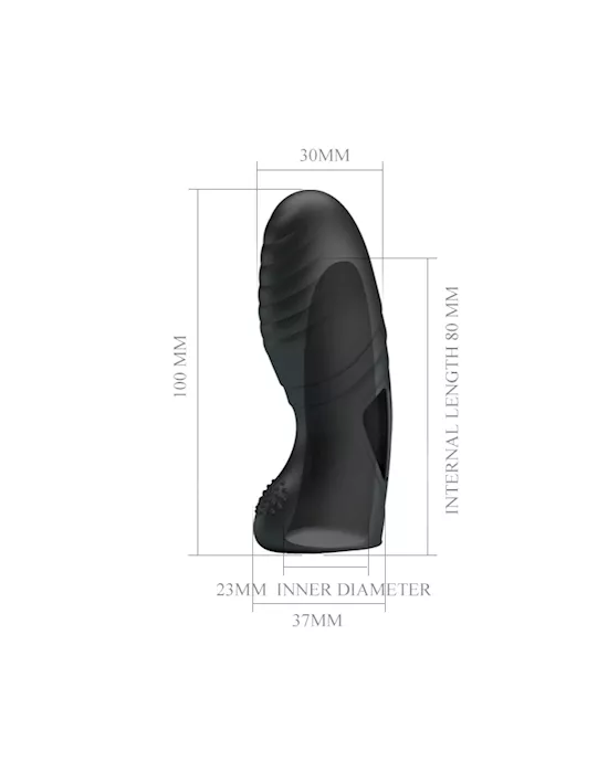 Alan Silicone Finger Vibrator