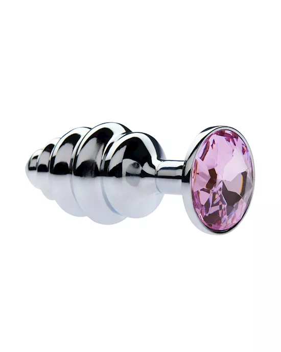 Kink-AlloyGemButtPlug74mmx29mmweight52g