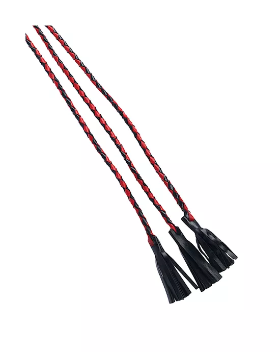 Bound X Tassel Tail Flogger