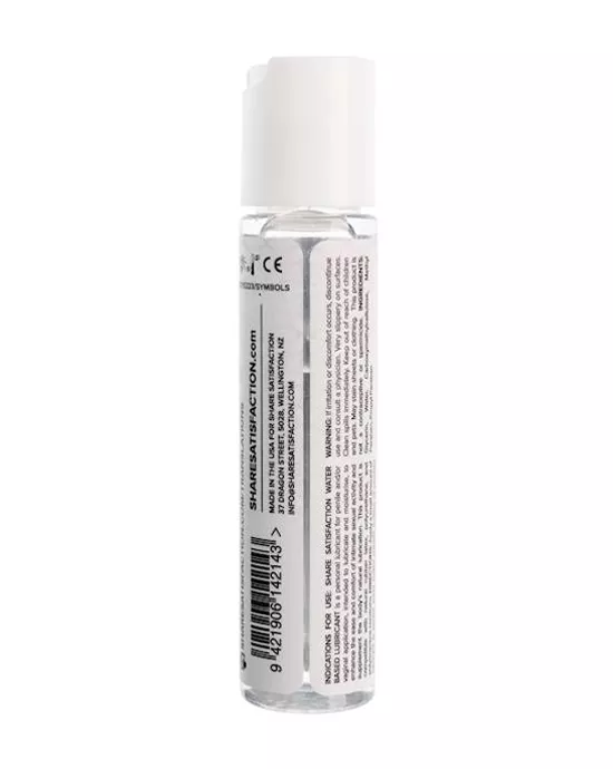 Share Satisfaction Water Based Lubricant - 30ml