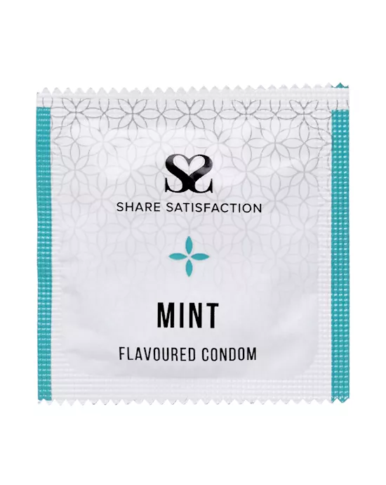 Share Satisfaction Mint Flavoured Condoms - 500 Bulk Pack