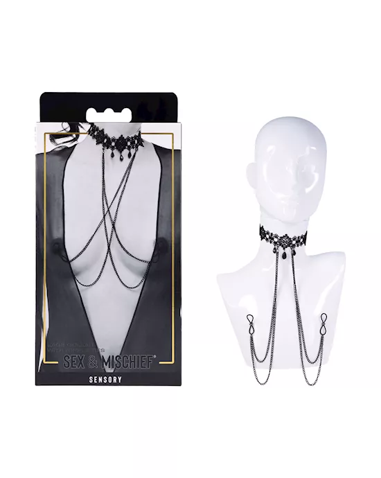 SMLaceCollarwithNippleTies