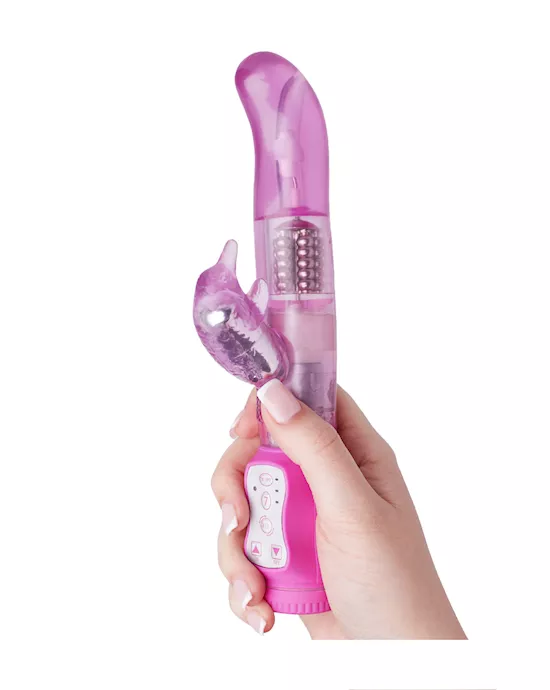 UltraSevenG-SpotHummerRabbitVibratorwithSilverControlPanel