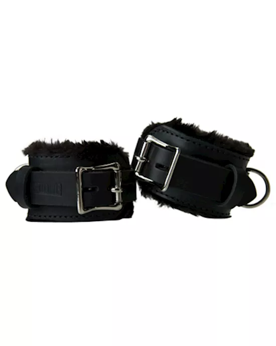 StrictLeatherPremiumFurLinedCuffs