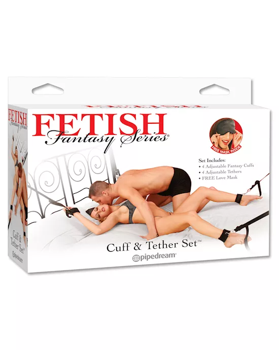 Fetish Fantasy Cuff & Tether Set