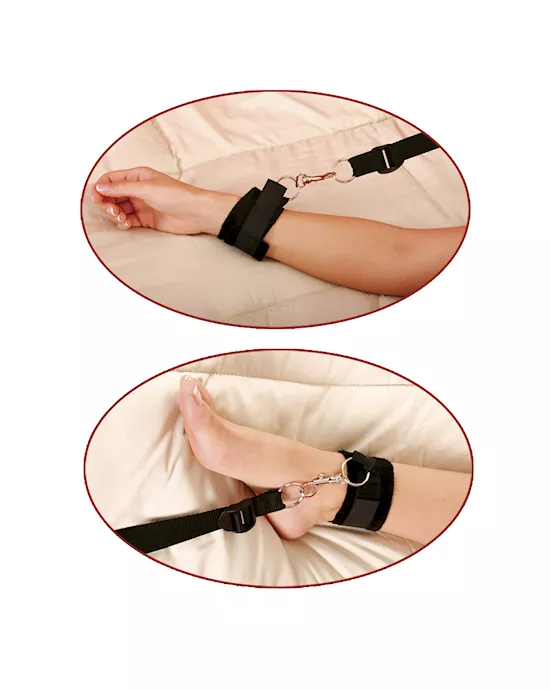 Bondage Bed Restraint Kit