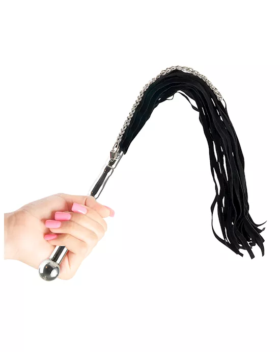 Beaded Metal Flogger