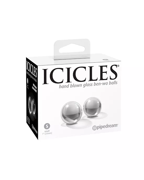 Icicles No41 Small Glass Ben-wa Balls