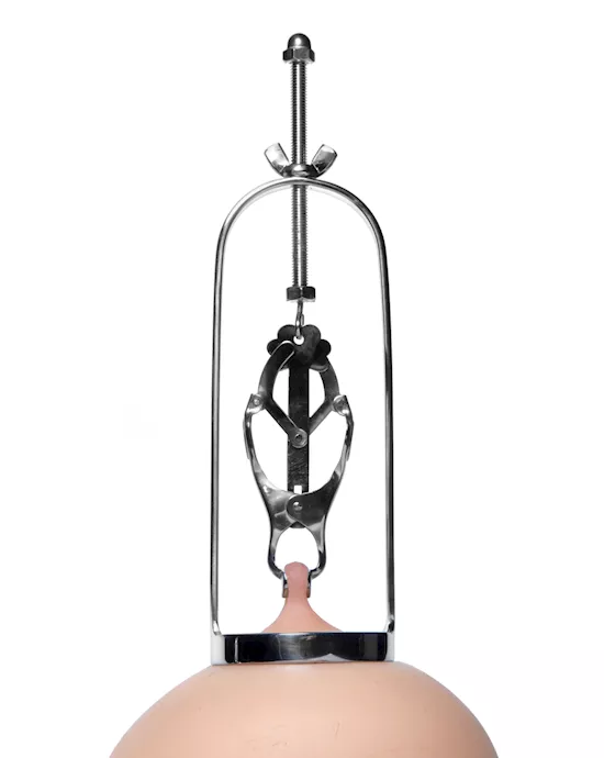 StainlessSteelCloverClampNippleStretcher