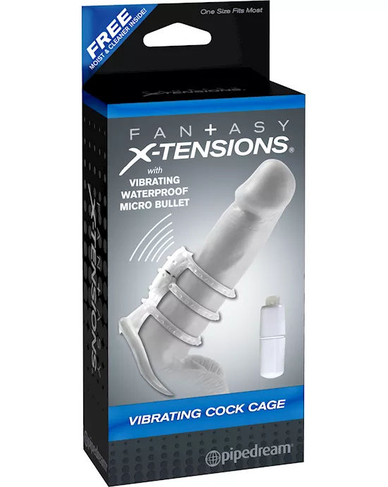 Fantasy X-tensions Vibrating Cock Cage