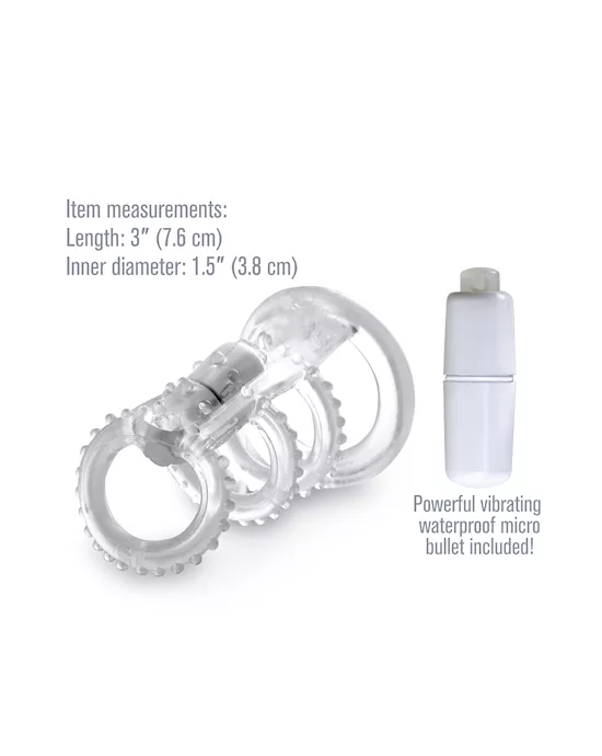 Fantasy X-tensions Vibrating Cock Cage