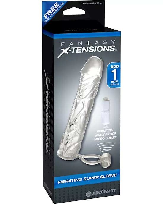 Fantasy X-tensions Vibrating Super Sleeve