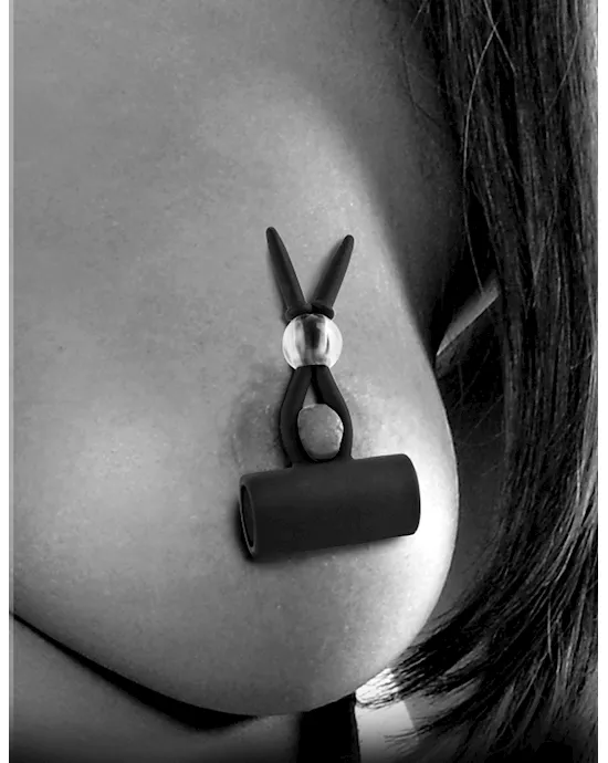 Fetish Fantasy Limited Edition Vibrating Silicone Nipple Lassos