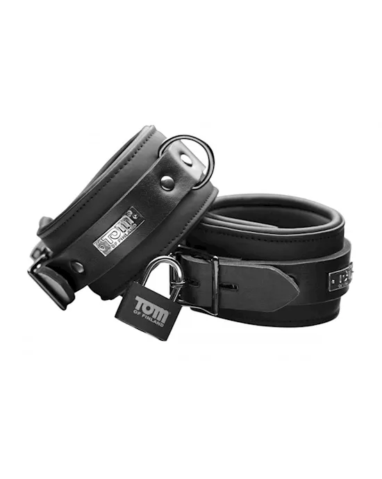 Tom Of Finland Neoprene Ankle Cuffs