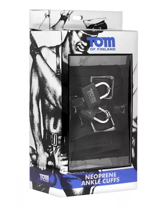 Tom Of Finland Neoprene Ankle Cuffs