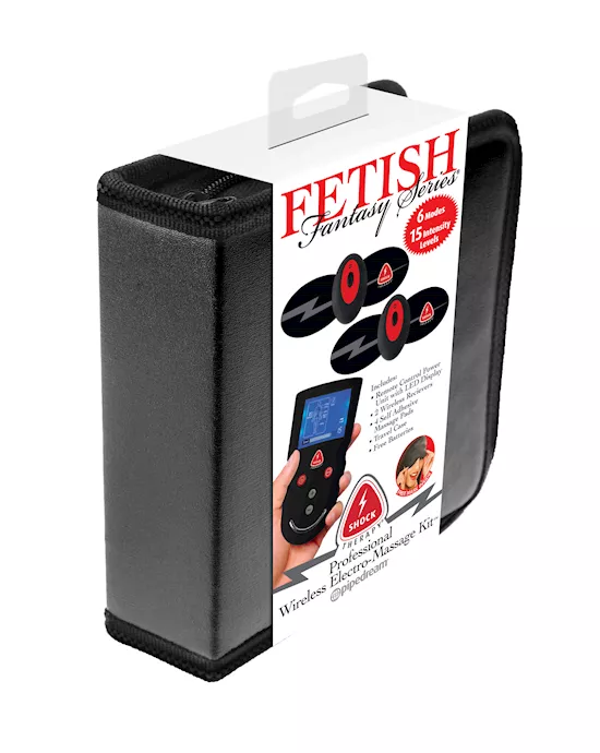 FetishFantasySeriesShockTherapyProfessionalWirelessElectro-MassageKit