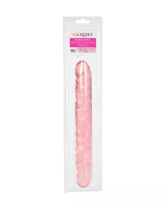Translucence Veined Double Ended Dildo