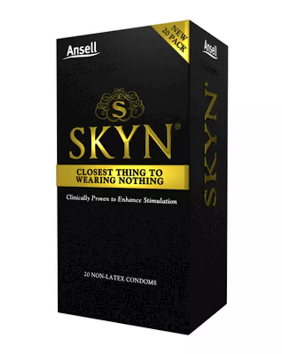 AnsellLifestylesSkynNonLatexCondoms20pk