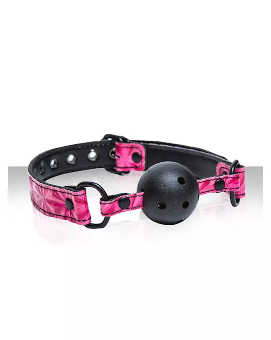 SinfulPinkBallGag