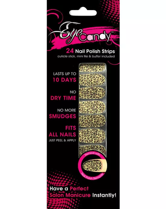 TanLeopardNailFoil