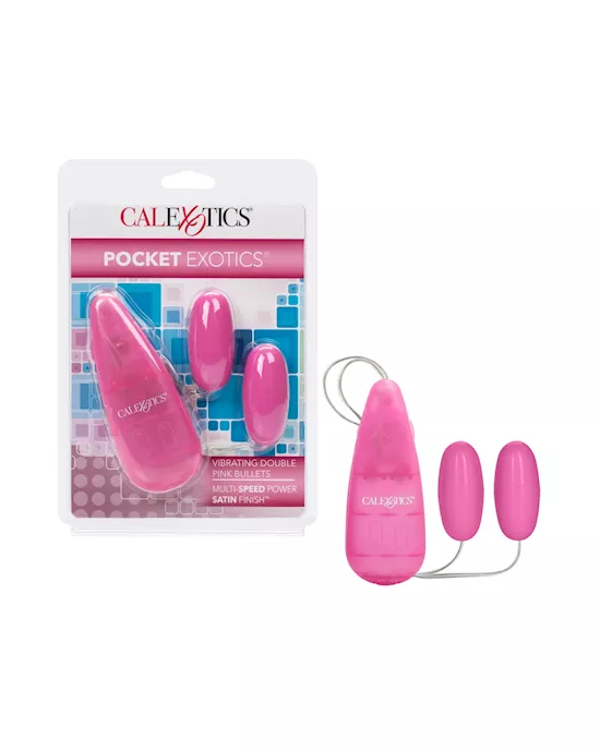 Pocket Exotics Vibrating Double Bullets