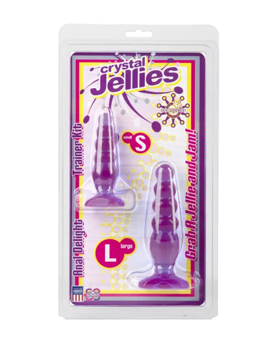 Crystal Jellies Anal Trainer Kit