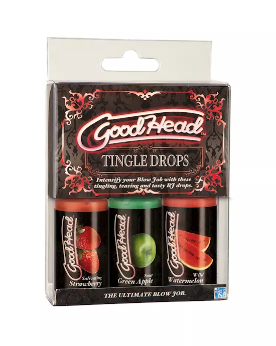 Goodhead Tingle Drops 3 Pack