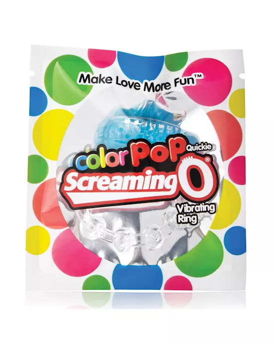 Colour Pop Quickie Cock Ring By Screaming O