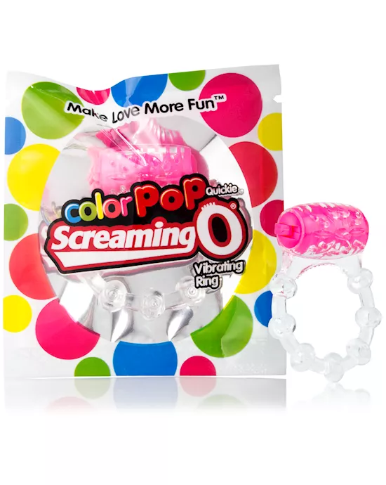 Colour Pop Quickie Cock Ring By Screaming O