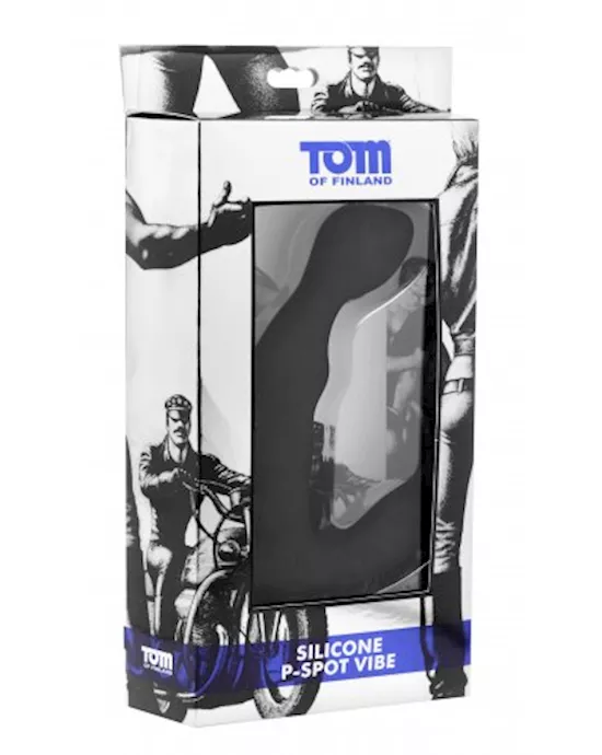 Tom Of Finland Silicone P-spot Vibrator