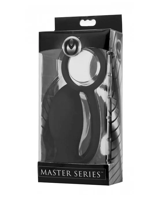 Vibrating Anal Plug With Cock Ring