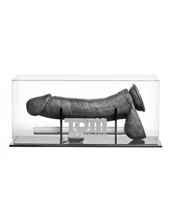 KakesCock12InchSiliconeDildoAcrylicDisplayBoxwPoster