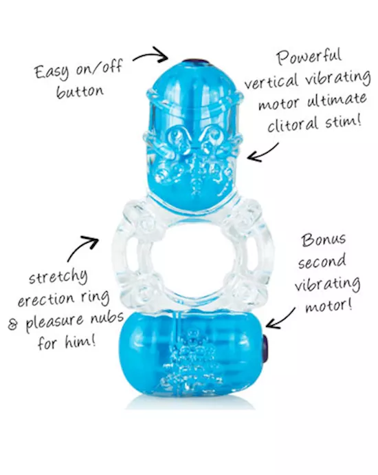 Colorpop Big O 2 Double Ring By Screaming O