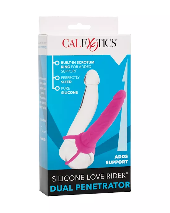 Silicone Love Rider Dual Penetrator