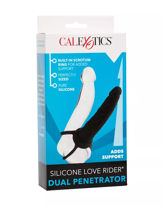 Silicone Love Rider Dual Penetrator
