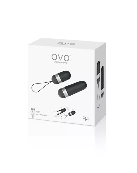 Ovo R4 Rechargeable Remote Bullet Vibrator