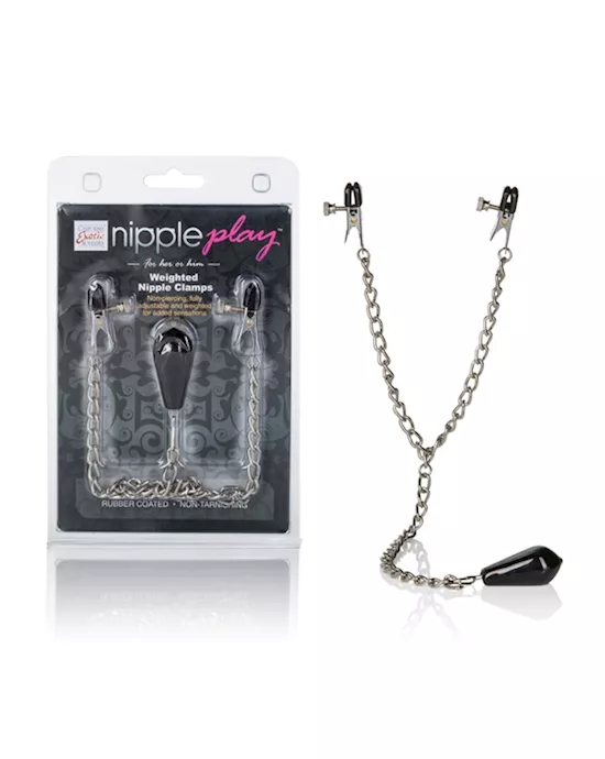 Nipple Play Weighted Nipple Clamps