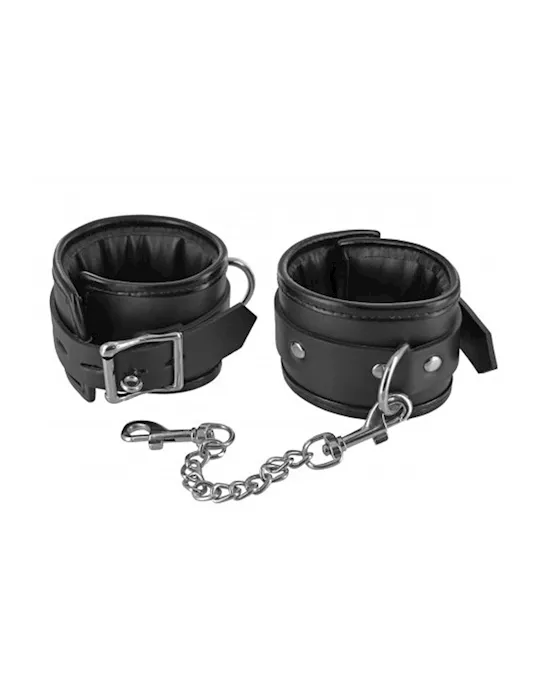 LockingPaddedWristCuffswithChain