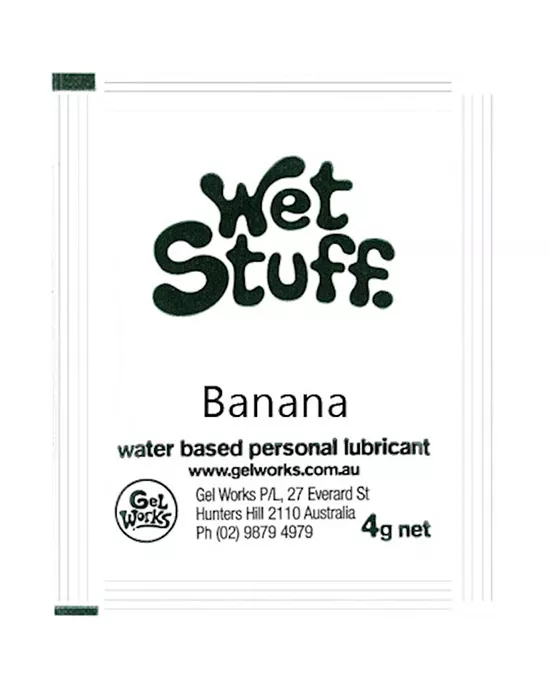 WetStuffBanana4gSachet