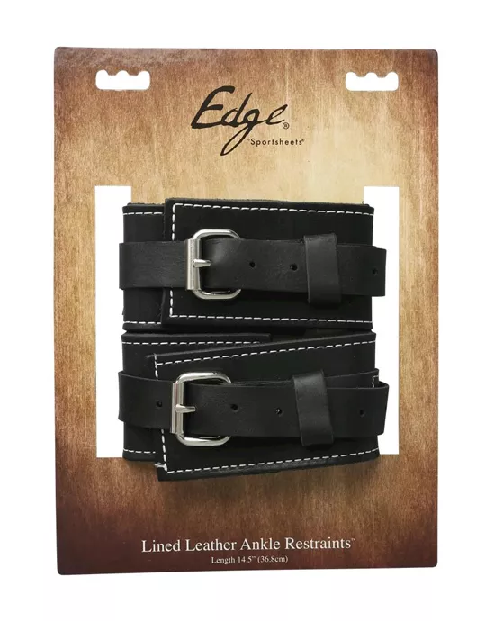Edge Leather Ankle Restraints