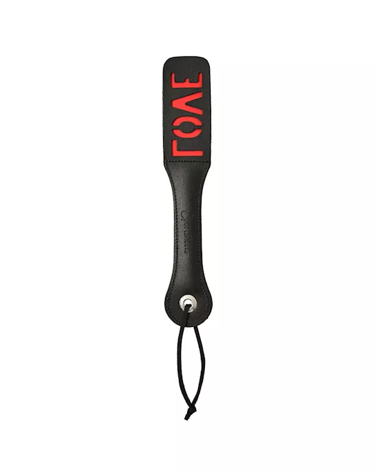 Leather Love Paddle