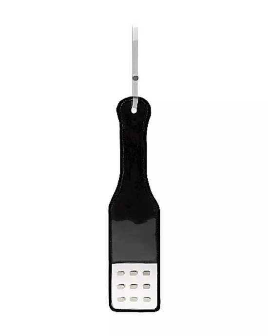 BlackTranslucentPaddlewithBlackStripes