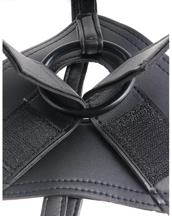 King Cock Strap-on Harness With 8 Inch Cock