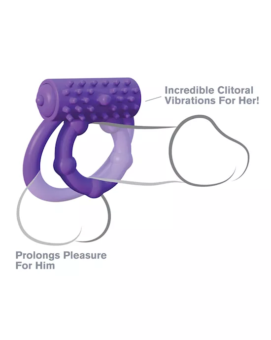 Fantasy C-ringz Vibrating Prolong Performance Ring