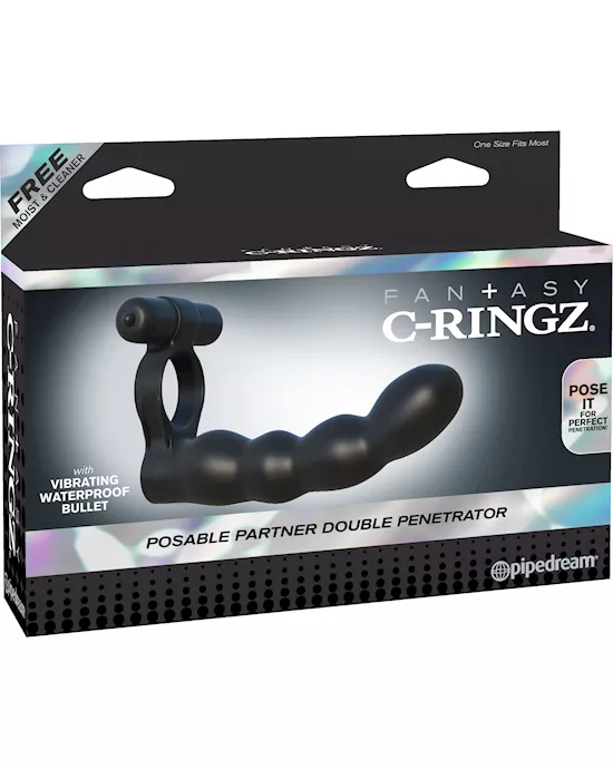 Fantasy C-ringz Posable Partner Double Penetrator
