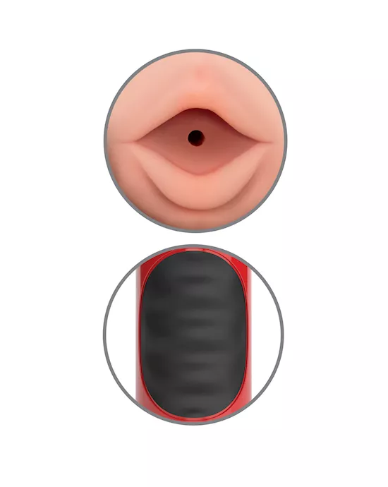 Pipedream Extreme Toyz Mega Grip Vibrating Stroker Mouth