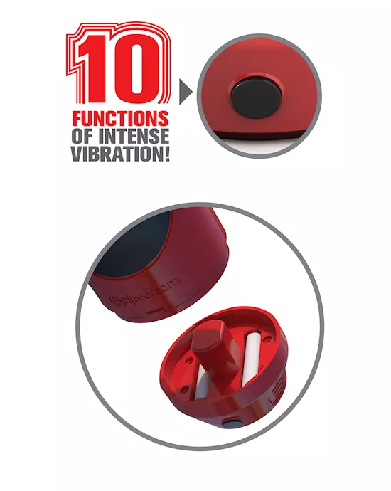 Pipedream Extreme Toyz Mega Grip Vibrating Stroker Mouth